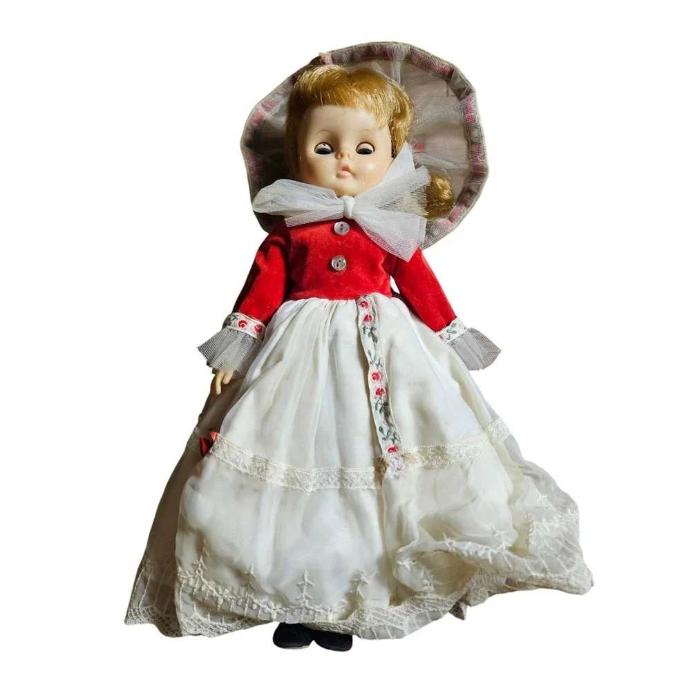 VTG 50s 60s Vinyl Doll 11